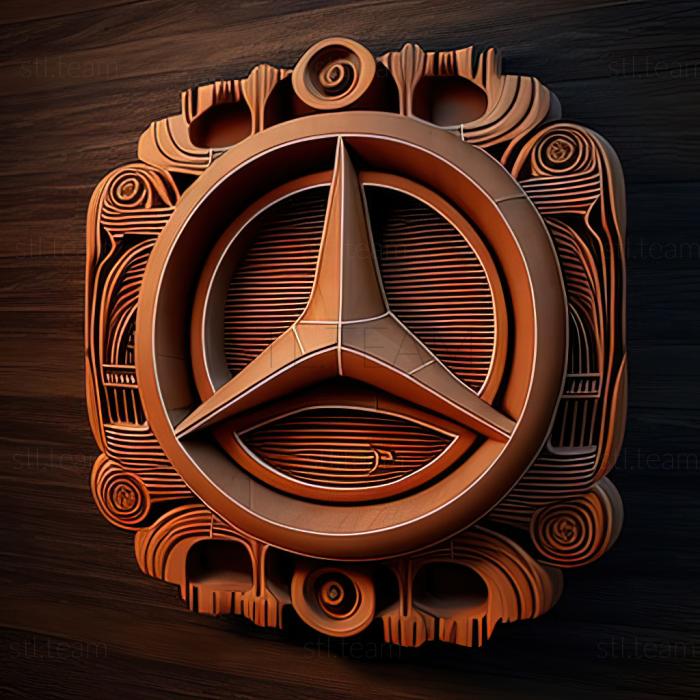3D model Mercedes Benz T80 (STL)